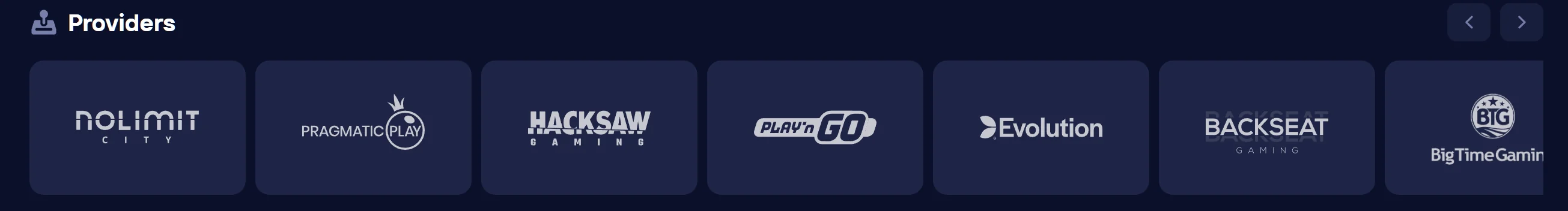 Evolution live casino at Duel